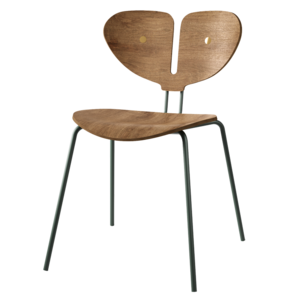 Moth Chair - A Danish Design Chair made from oak and solid brass