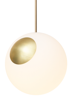 Spot glass pendant